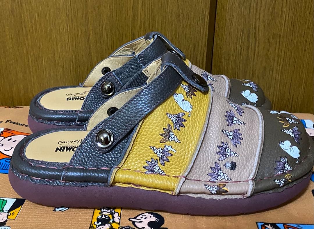 未使用　エスタシオン×ムーミン　2wayサボサンダル