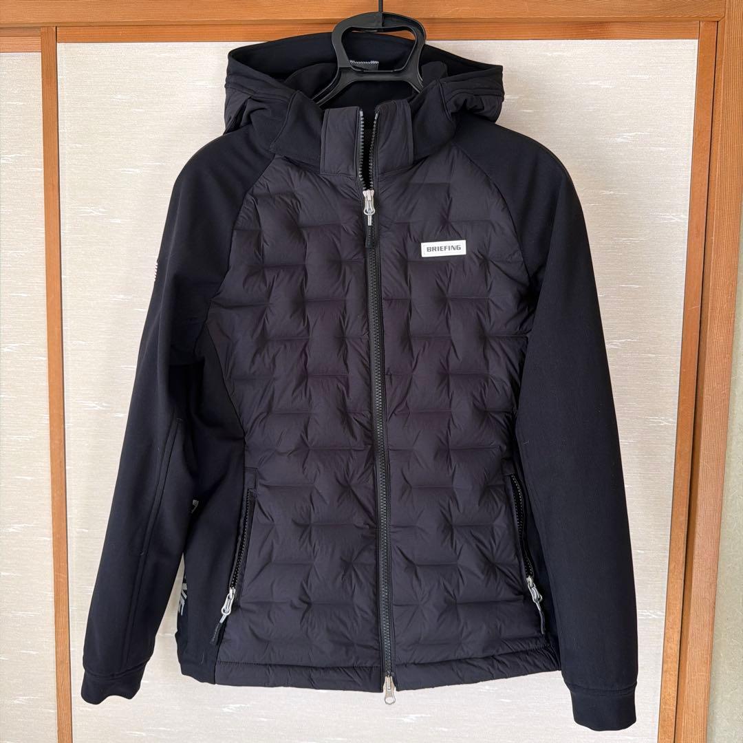 BRIEFING ゴルフ　ハイブリッドダウン　ブラック　サイズL