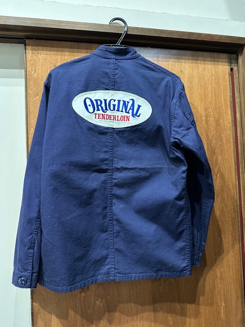 レア　テンダーロイン　ノーカラーシャツ