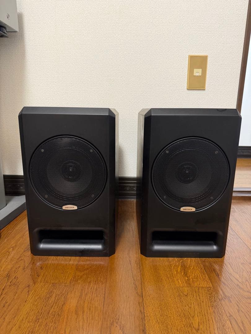DIECOCK ブラック スピーカー ペア