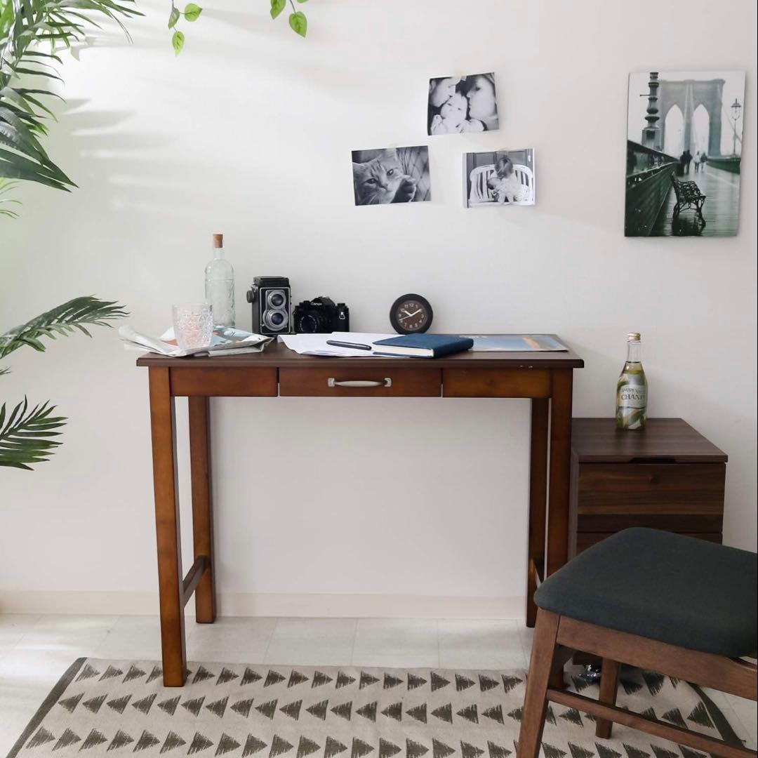 天然木製デスク