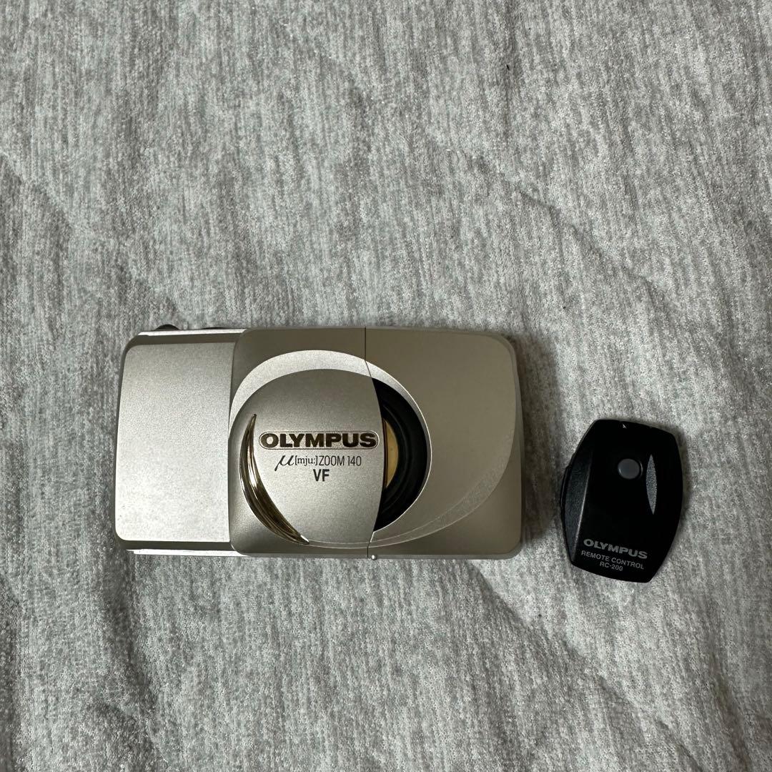 フィルムカメラ OLYMPUS μ ZOOM 140 VF シャンパンゴールド