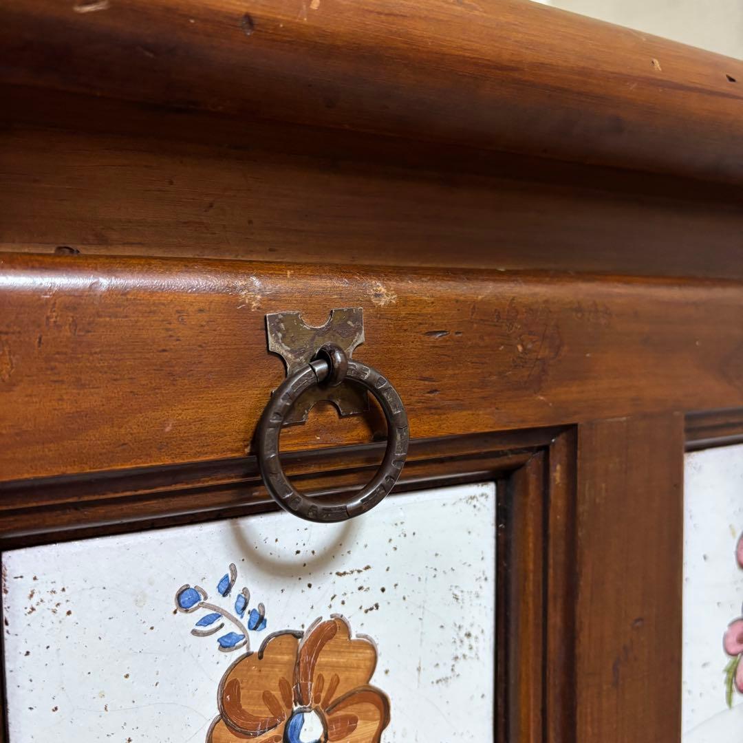 バレンシア ライティングビューロー イタリア製 アンティーク 引き出し 収納