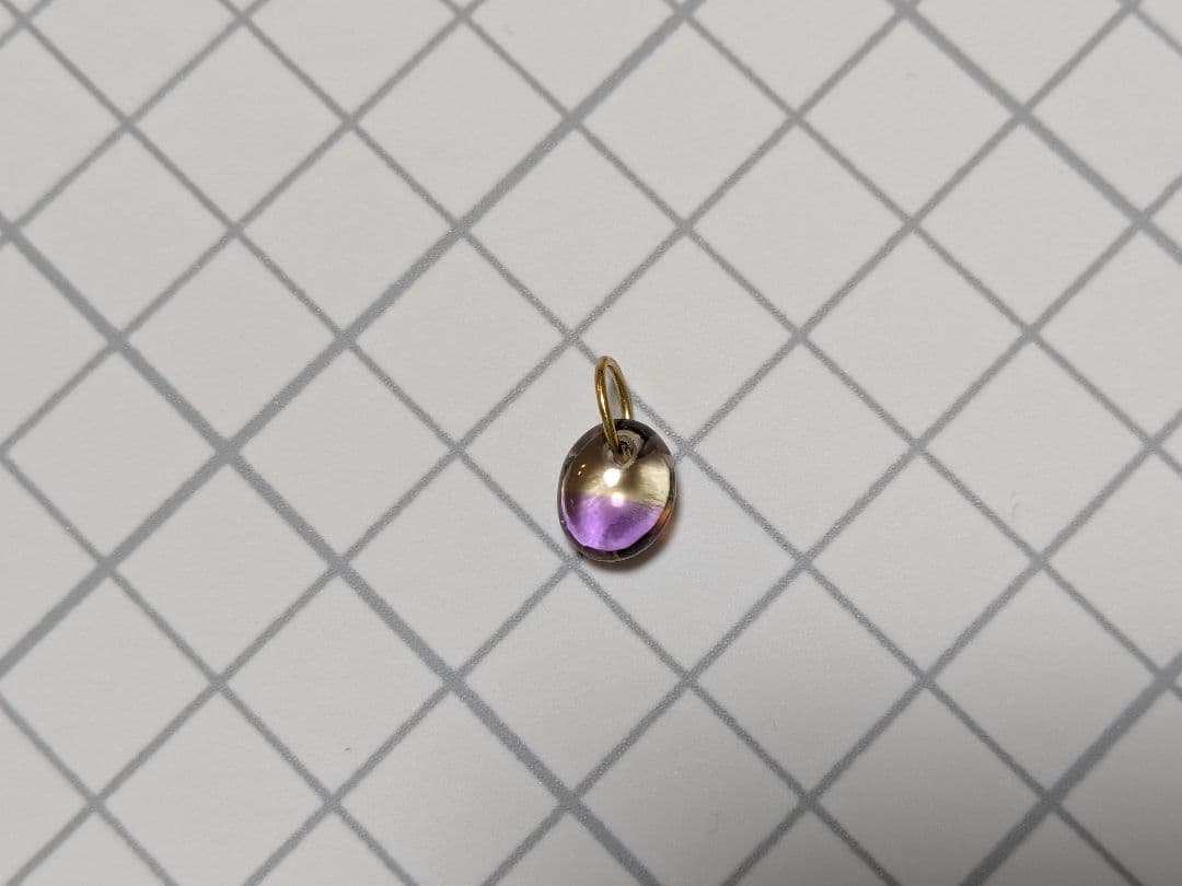 Hariqua アメトリン×K18YG ペンダントトップ Ametrine