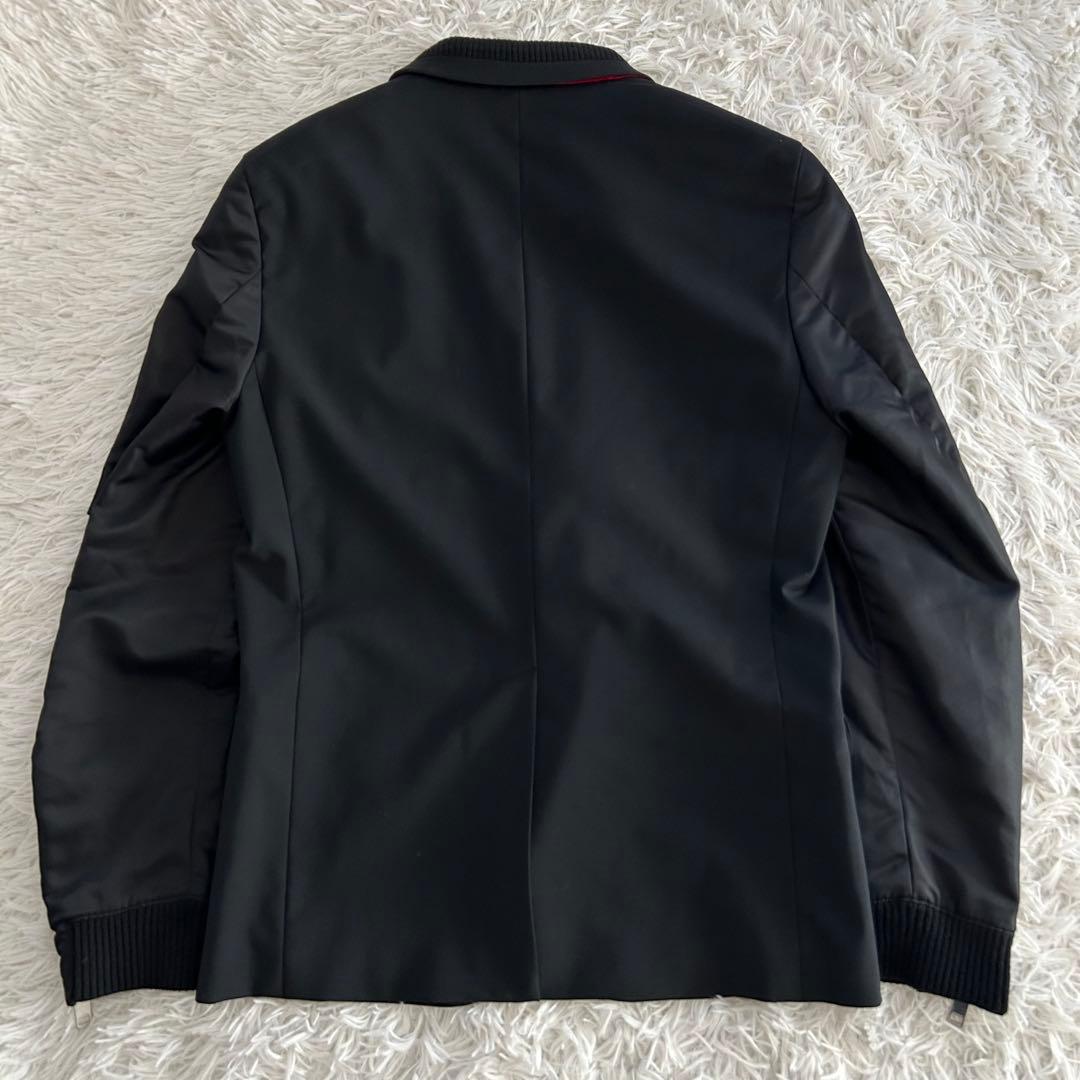 美品✨ Y2K ディーゼル 袖切替 ドッキング MA-1 テーラードジャケット