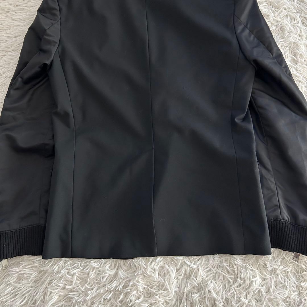 美品✨ Y2K ディーゼル 袖切替 ドッキング MA-1 テーラードジャケット