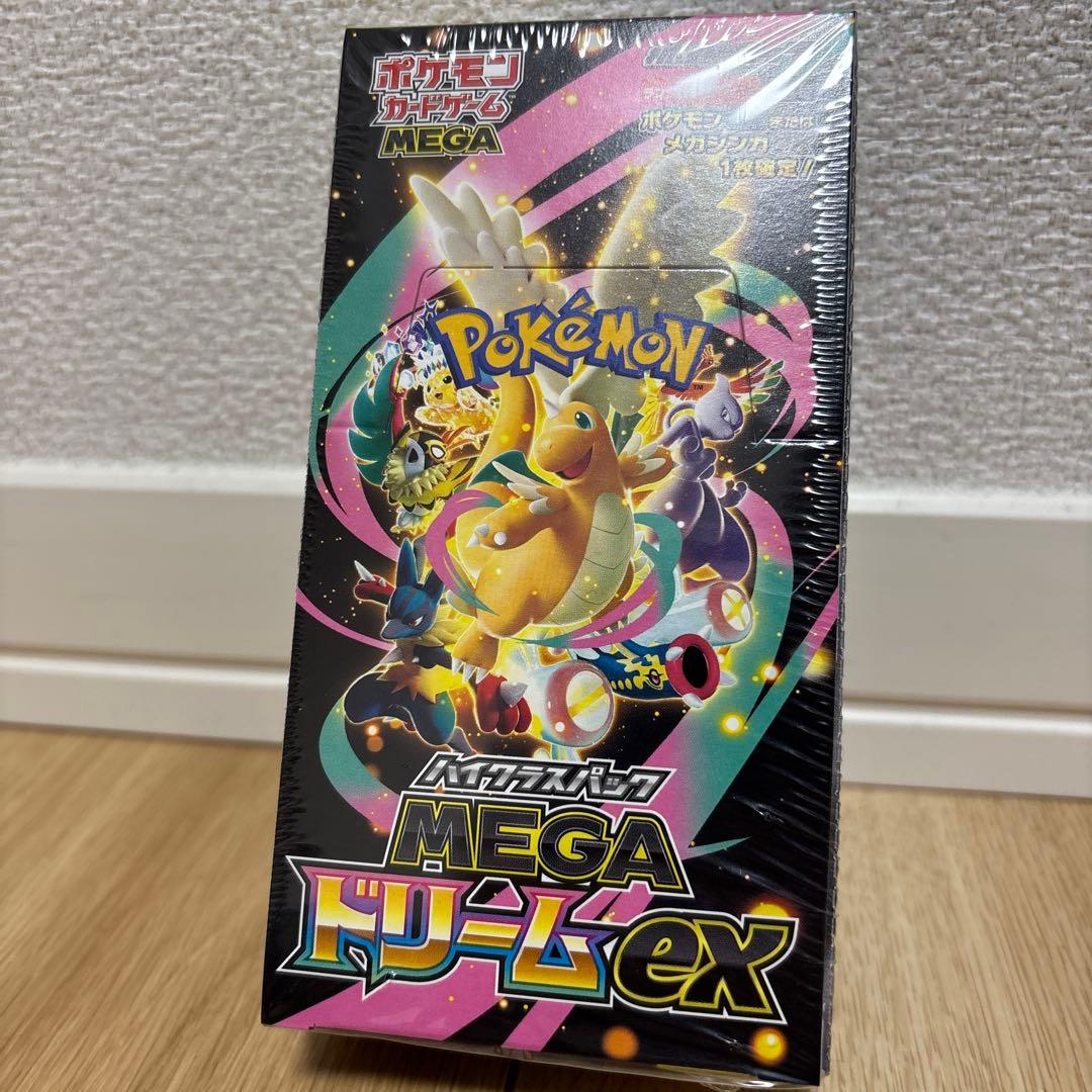ポケモンカード　MEGAドリームex シュリンク付