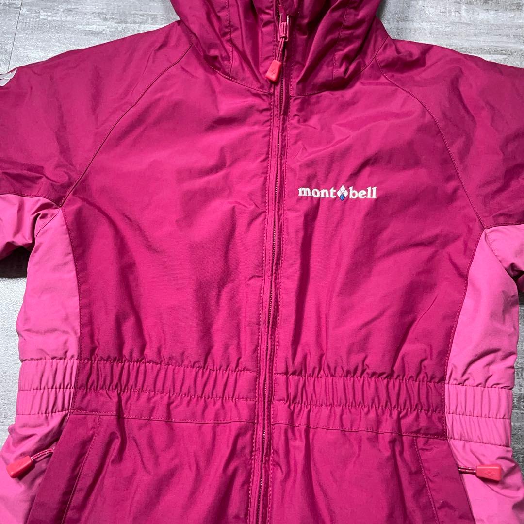 mont-bel モンベル パウダーカバーオール キッズ 100スキーウェア