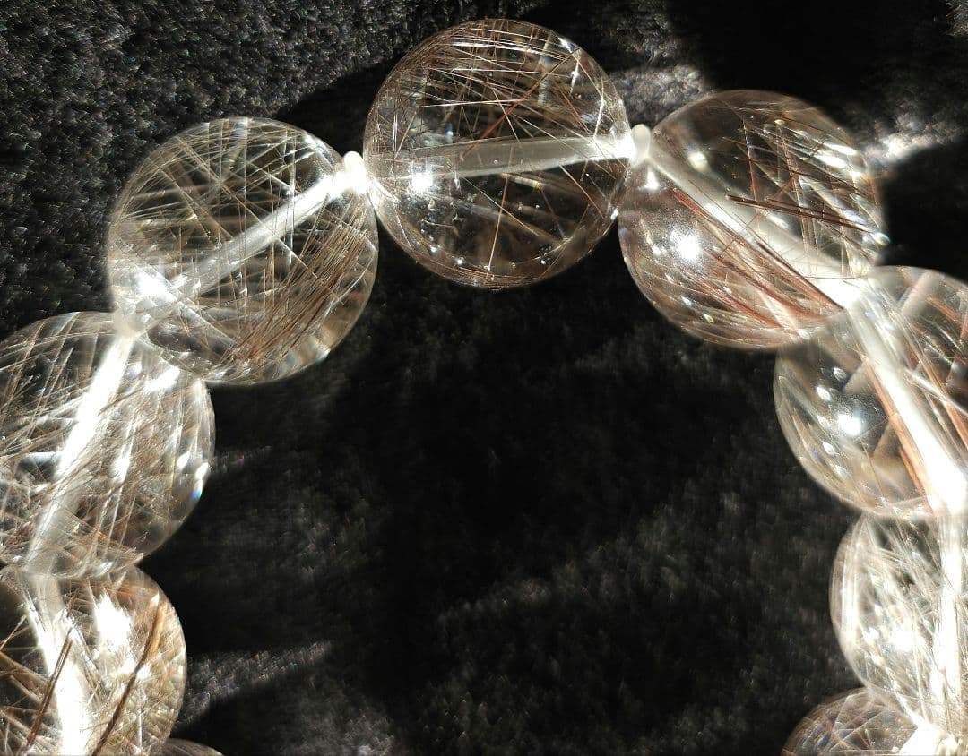 シルバールチルクォーツ ブレスレット 19mm