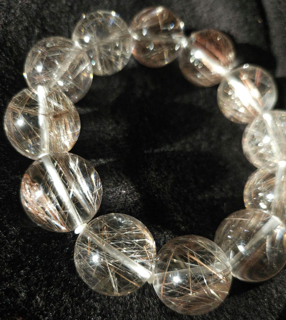 シルバールチルクォーツ ブレスレット 19mm