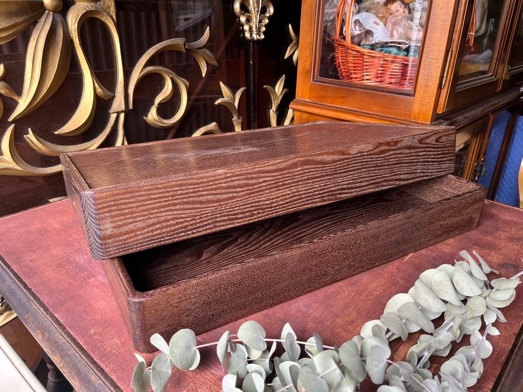 乱箱 欅 乱れ箱 衣裳盆 衣装盆 浴衣入れ 昭和レトロ