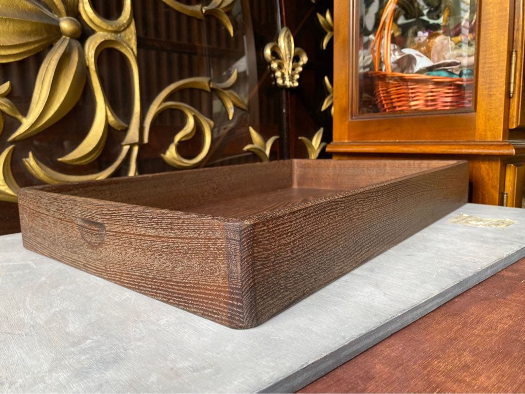 乱箱 欅 乱れ箱 衣裳盆 衣装盆 浴衣入れ 昭和レトロ