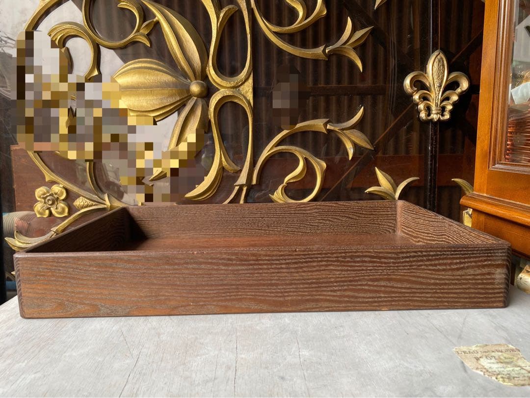 乱箱 欅 乱れ箱 衣裳盆 衣装盆 浴衣入れ 昭和レトロ