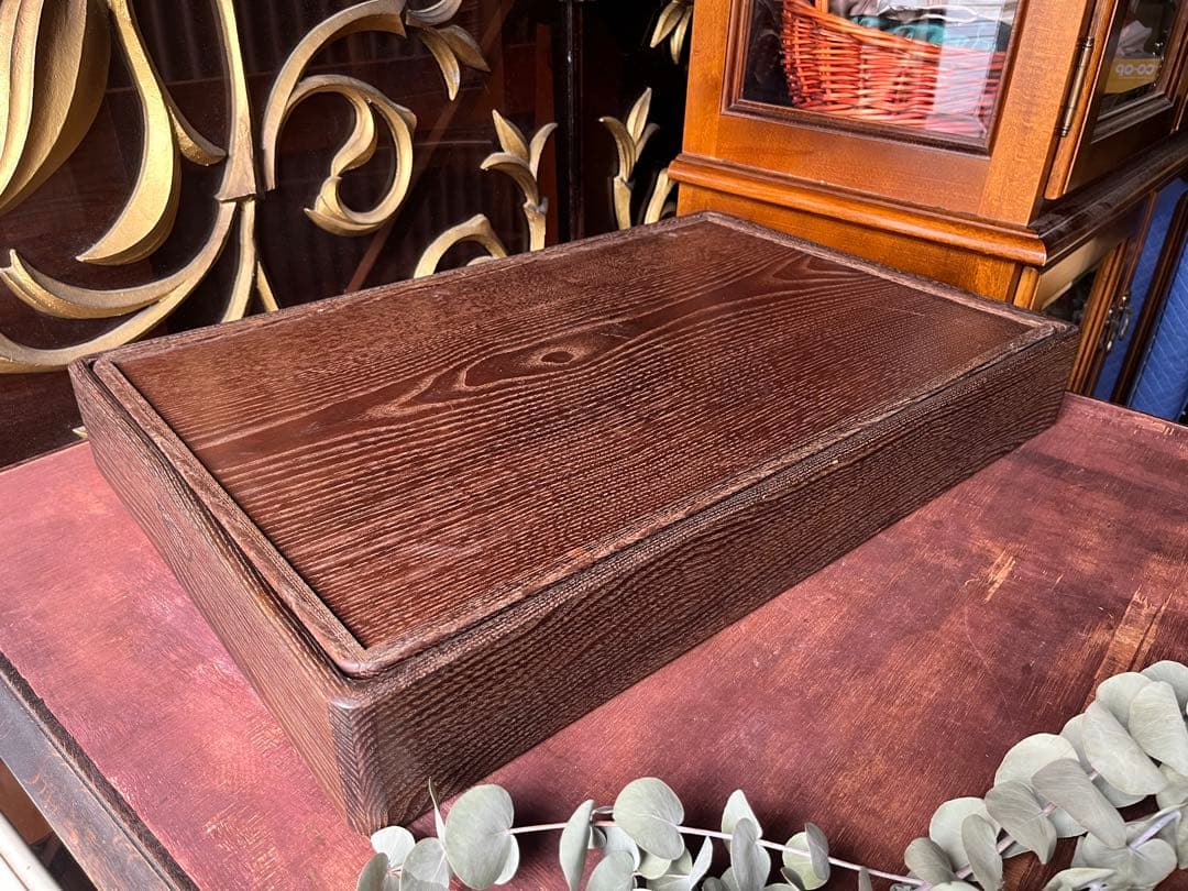 乱箱 欅 乱れ箱 衣裳盆 衣装盆 浴衣入れ 昭和レトロ