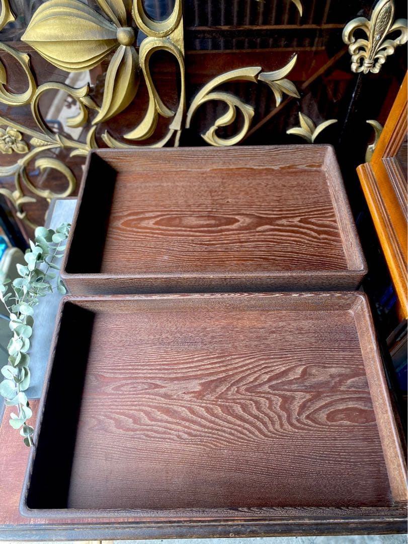 乱箱 欅 乱れ箱 衣裳盆 衣装盆 浴衣入れ 昭和レトロ