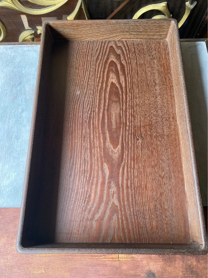 乱箱 欅 乱れ箱 衣裳盆 衣装盆 浴衣入れ 昭和レトロ