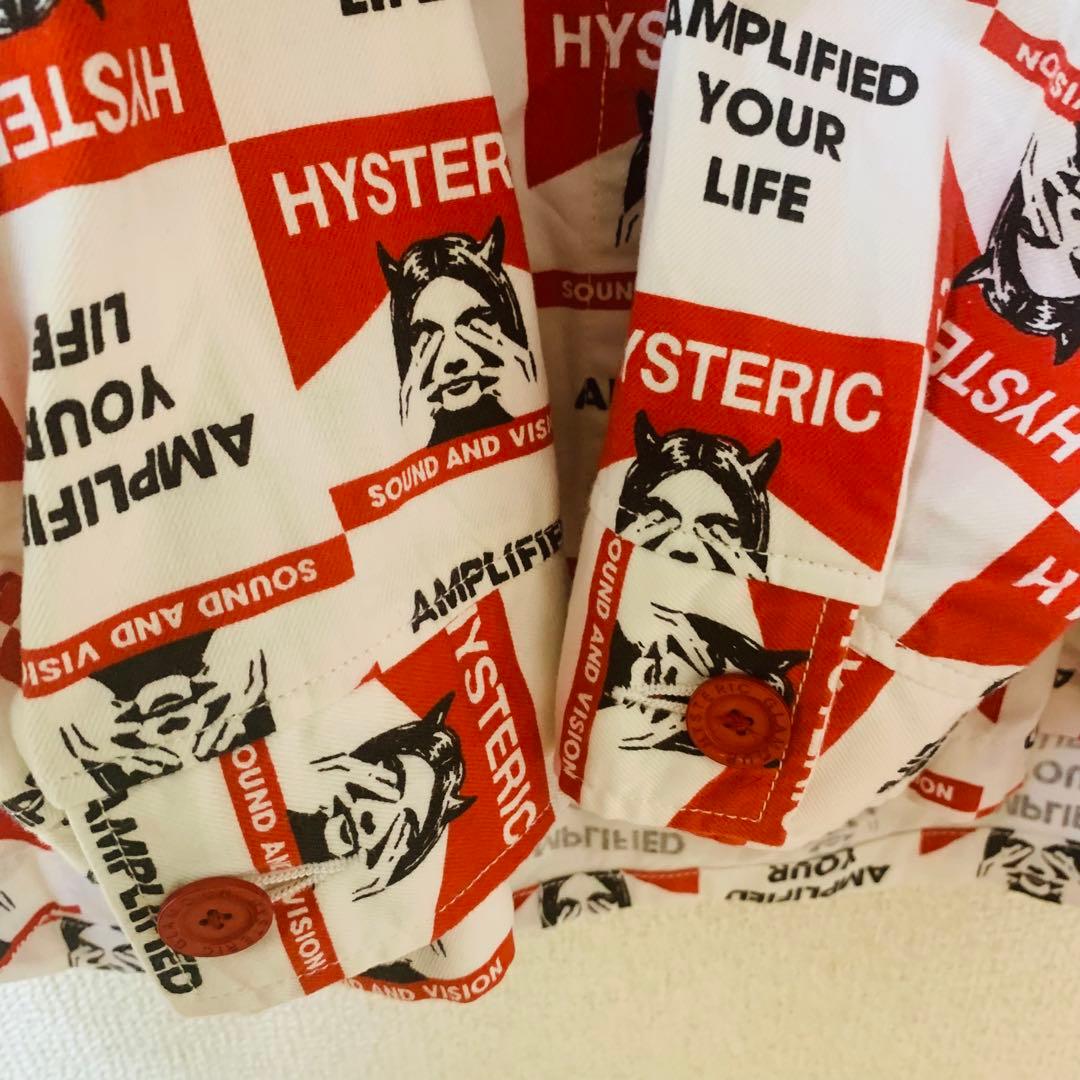 HYSTERIC GLAMOUR カバーオール　総柄 デビルガール　L