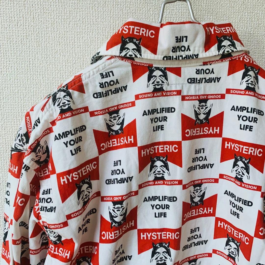 HYSTERIC GLAMOUR カバーオール　総柄 デビルガール　L