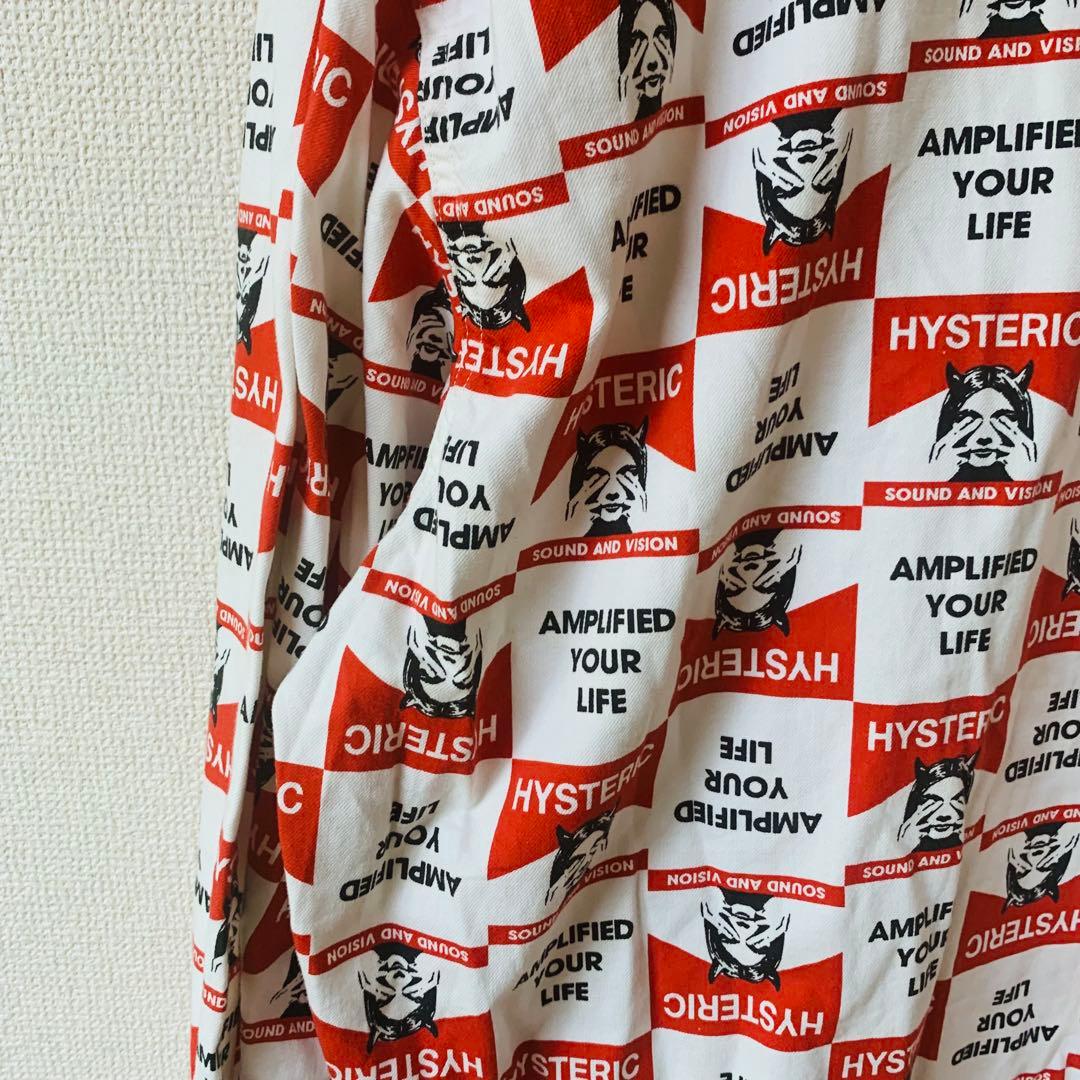 HYSTERIC GLAMOUR カバーオール　総柄 デビルガール　L