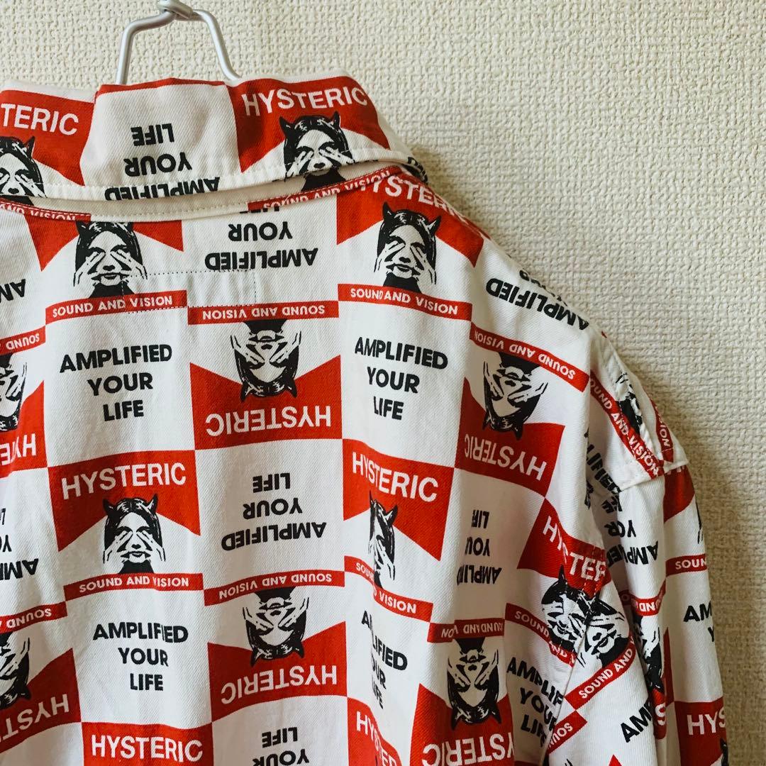 HYSTERIC GLAMOUR カバーオール　総柄 デビルガール　L