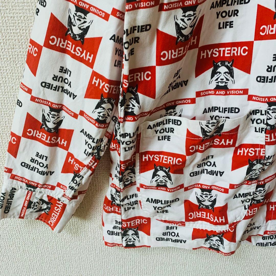 HYSTERIC GLAMOUR カバーオール　総柄 デビルガール　L