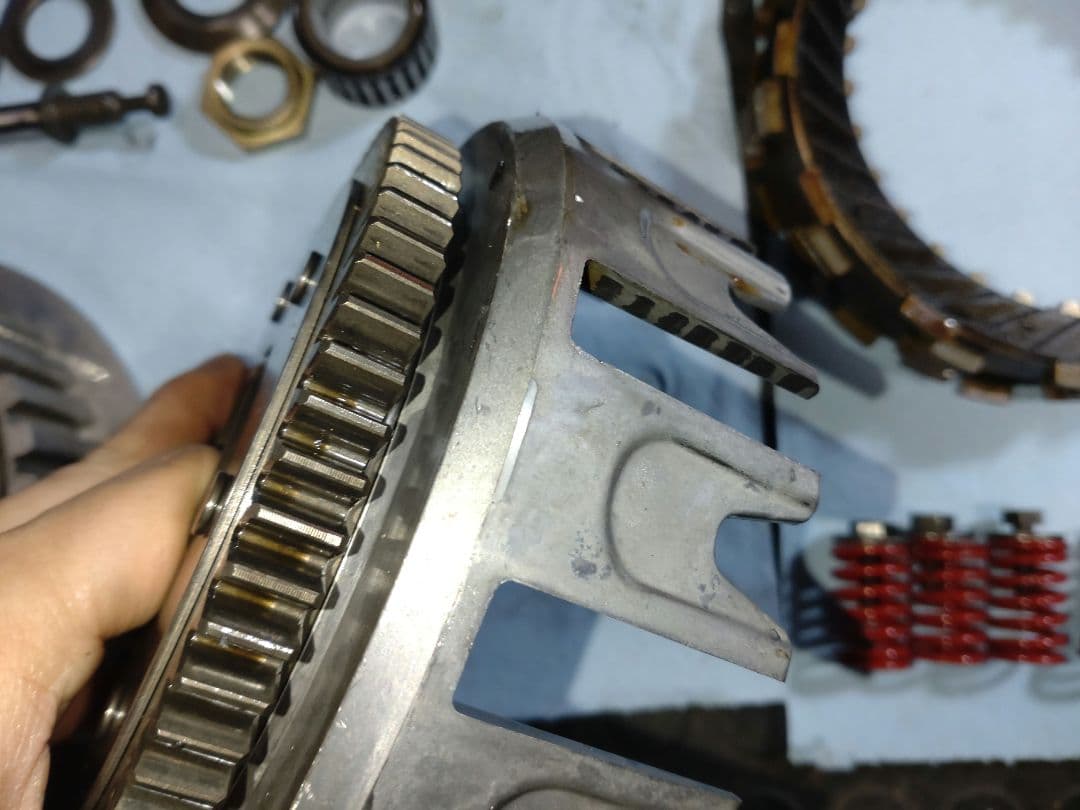 ゼファー400 クラッチハウジング一式 美品