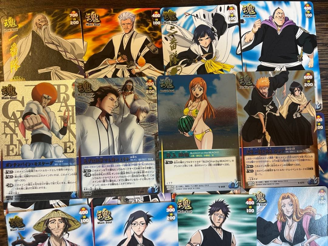 BLEACH SOUL CARD BATTLE まとめ売り 井上織姫 水着 絶版