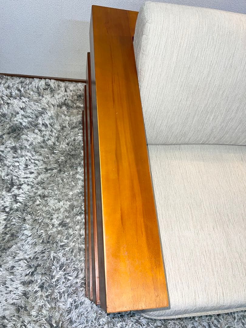 ♦︎参考価格　約180,000円♦︎ スキャンティーク　ソファ　チーク材　1P