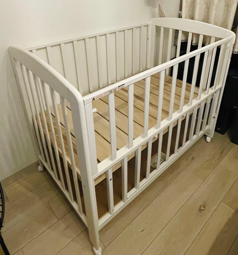 【KATOJI】カトージ　ベビーベッド　120×70cm 【2/20まで出品】