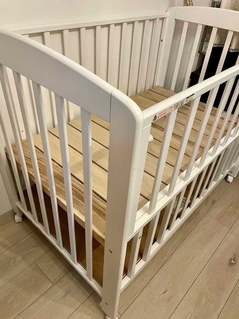 【KATOJI】カトージ　ベビーベッド　120×70cm 【2/20まで出品】