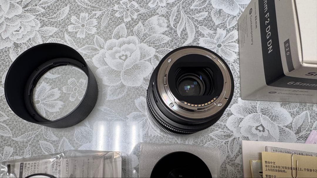 極上品　SIGMA 65mm DG DN 状態良好