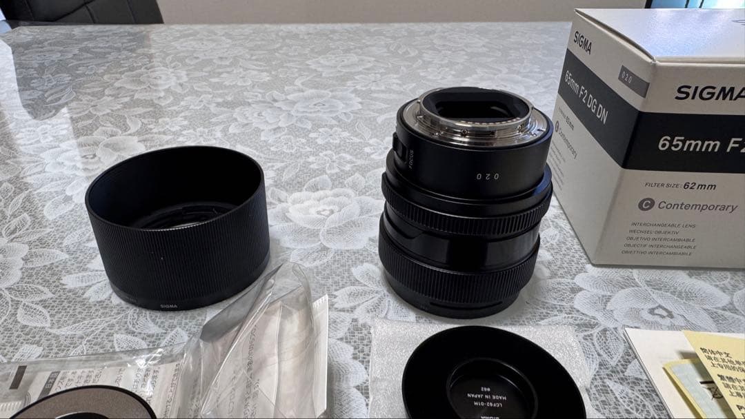 極上品　SIGMA 65mm DG DN 状態良好
