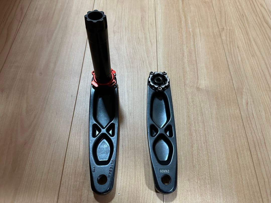 軽量 SRAM X1 EAGLE WIDE クランク 170mm スラム 12S