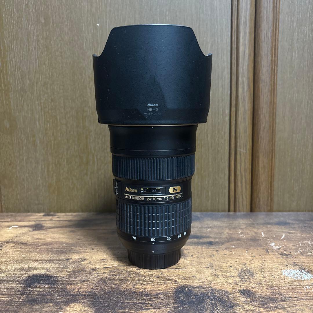 nikon af-s nikkor 24-70mm f2.8 g 美品　専用出品