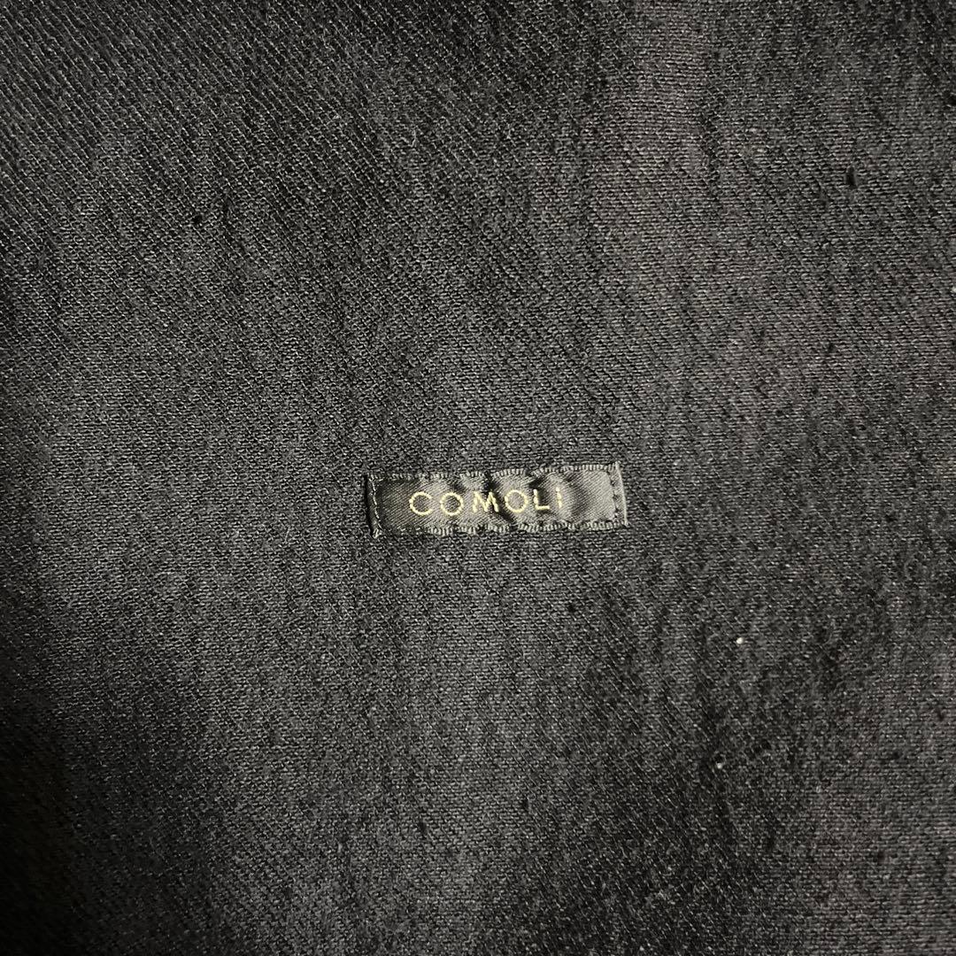 COMOLI コモリ デニムワークジャケット ブラック サイズ3