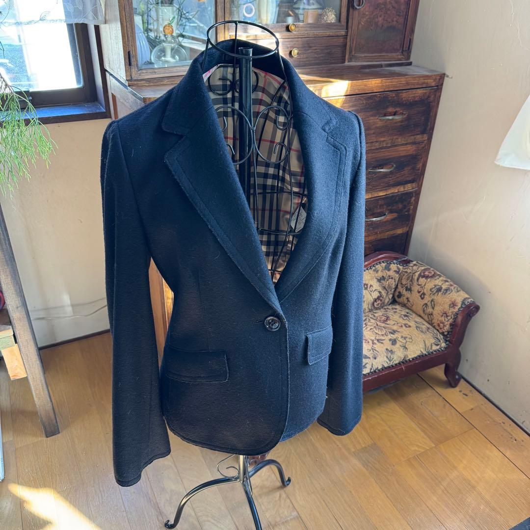 バーバリー ロンドン テーラードジャケット ノバチェック 42