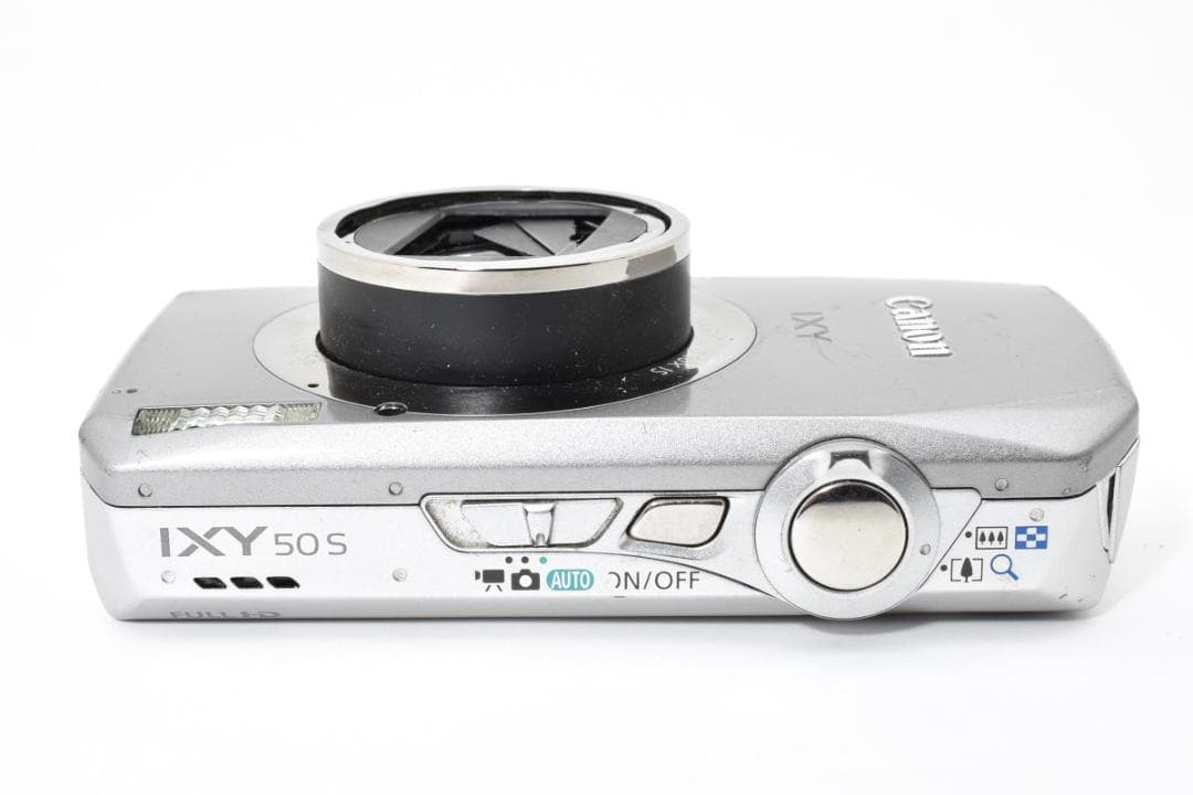 Canon IXY 50S コンパクトデタルカメラ ジャンク キャノン シルバー