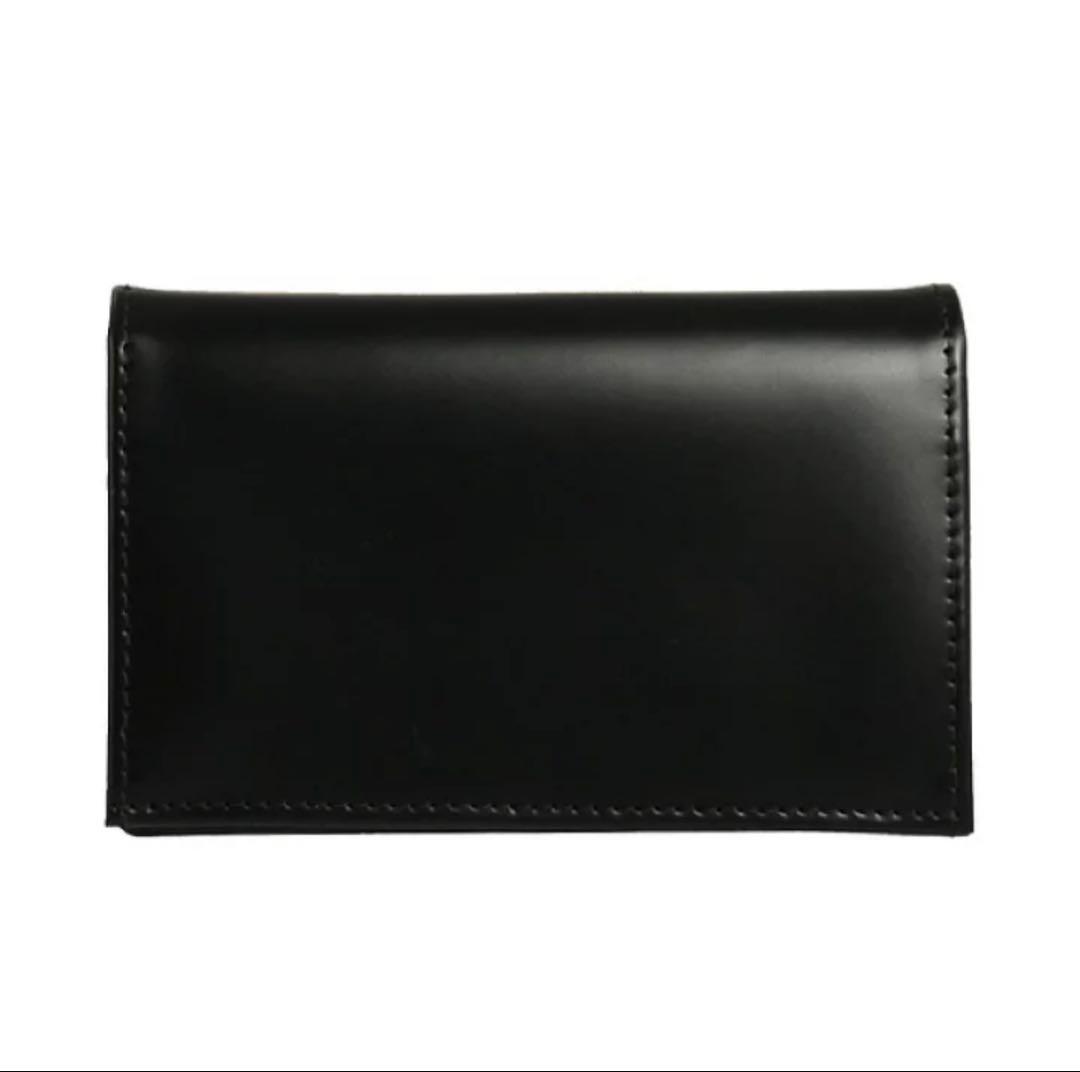 【新品未開封】エッティンガー名刺入れ ブラック ブライドルレザー BH143JR