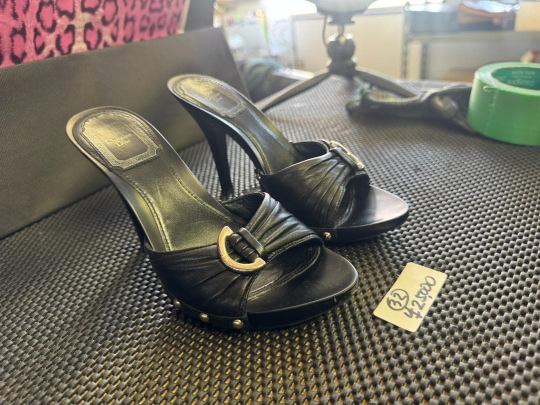 (4275)*Christian Dior ディオール サンダル 23.5 cm