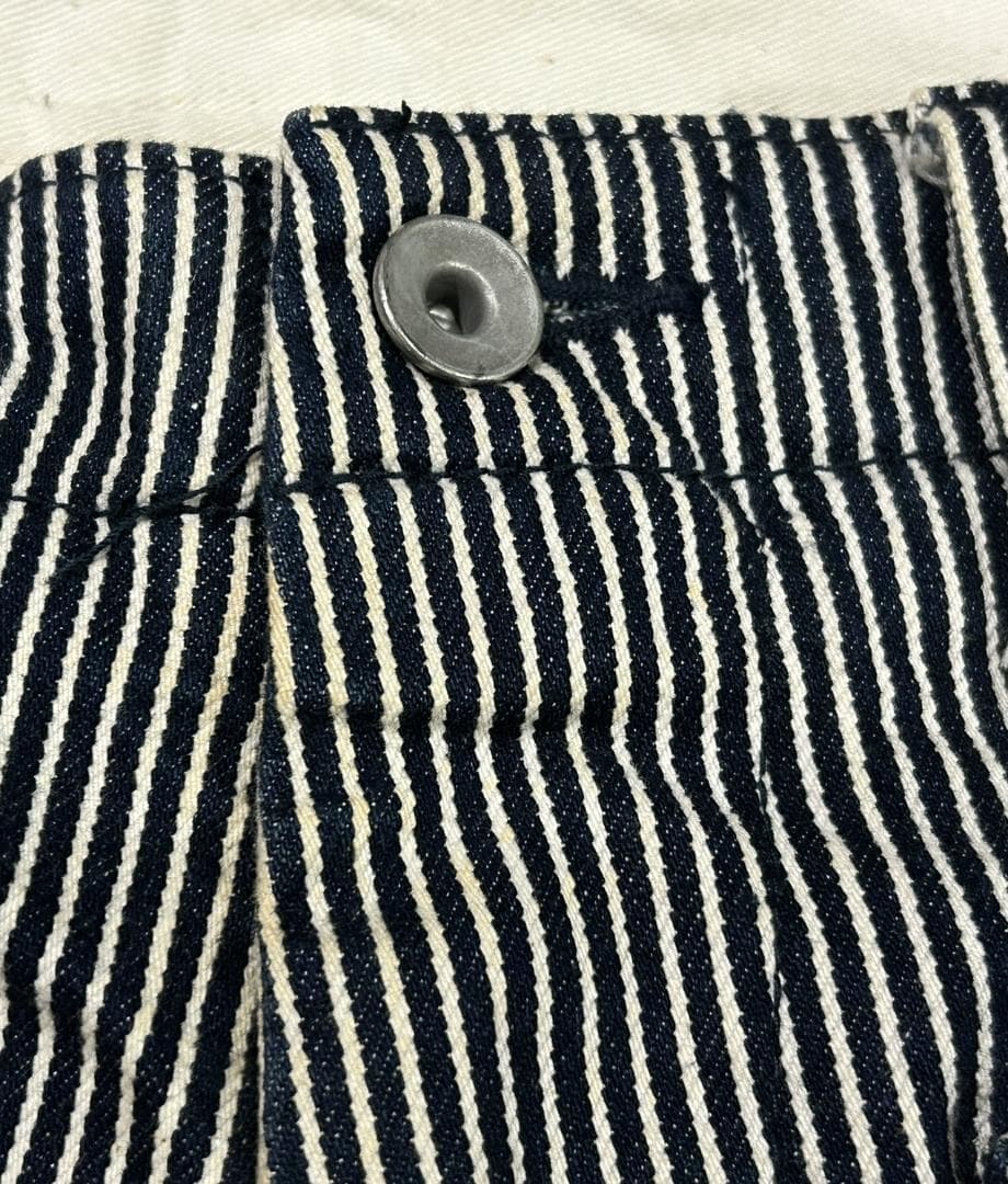 ＊ネイタルデザイン LotG55 ヒッコリー フラップ サルエルパンツ W32