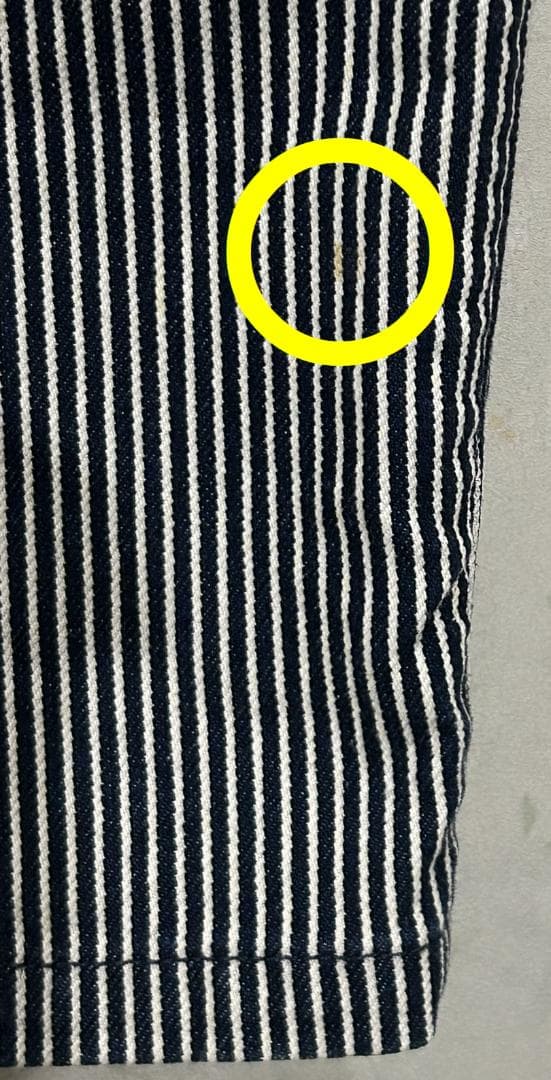 ＊ネイタルデザイン LotG55 ヒッコリー フラップ サルエルパンツ W32