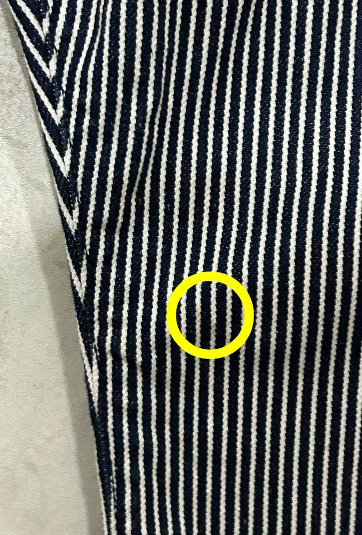 ＊ネイタルデザイン LotG55 ヒッコリー フラップ サルエルパンツ W32