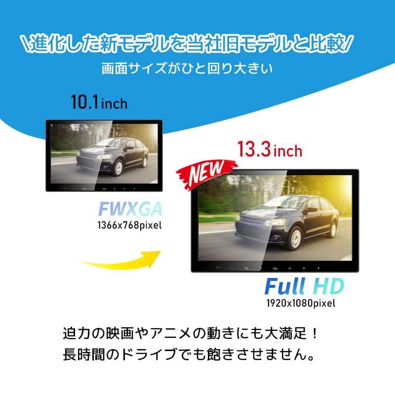 【訳あり商品の販売ルール】新品・未使用品 DVDプレイヤー 13.3インチ