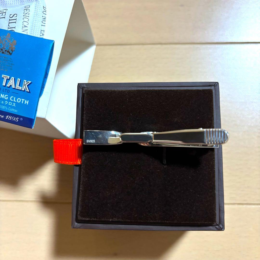 Paul Smith ネクタイピン新品　シルバー925 ツイスト　最上位モデル