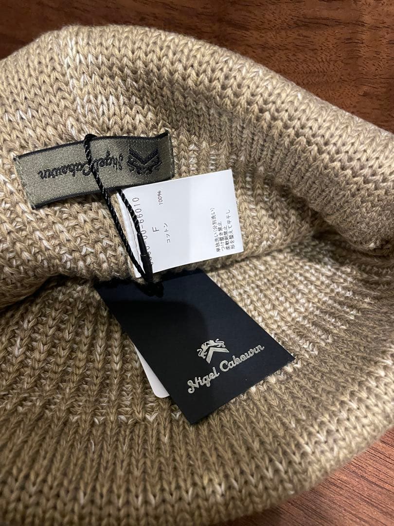 NIGEL CABOURN ナイジェルケーボン ビーニーコットン