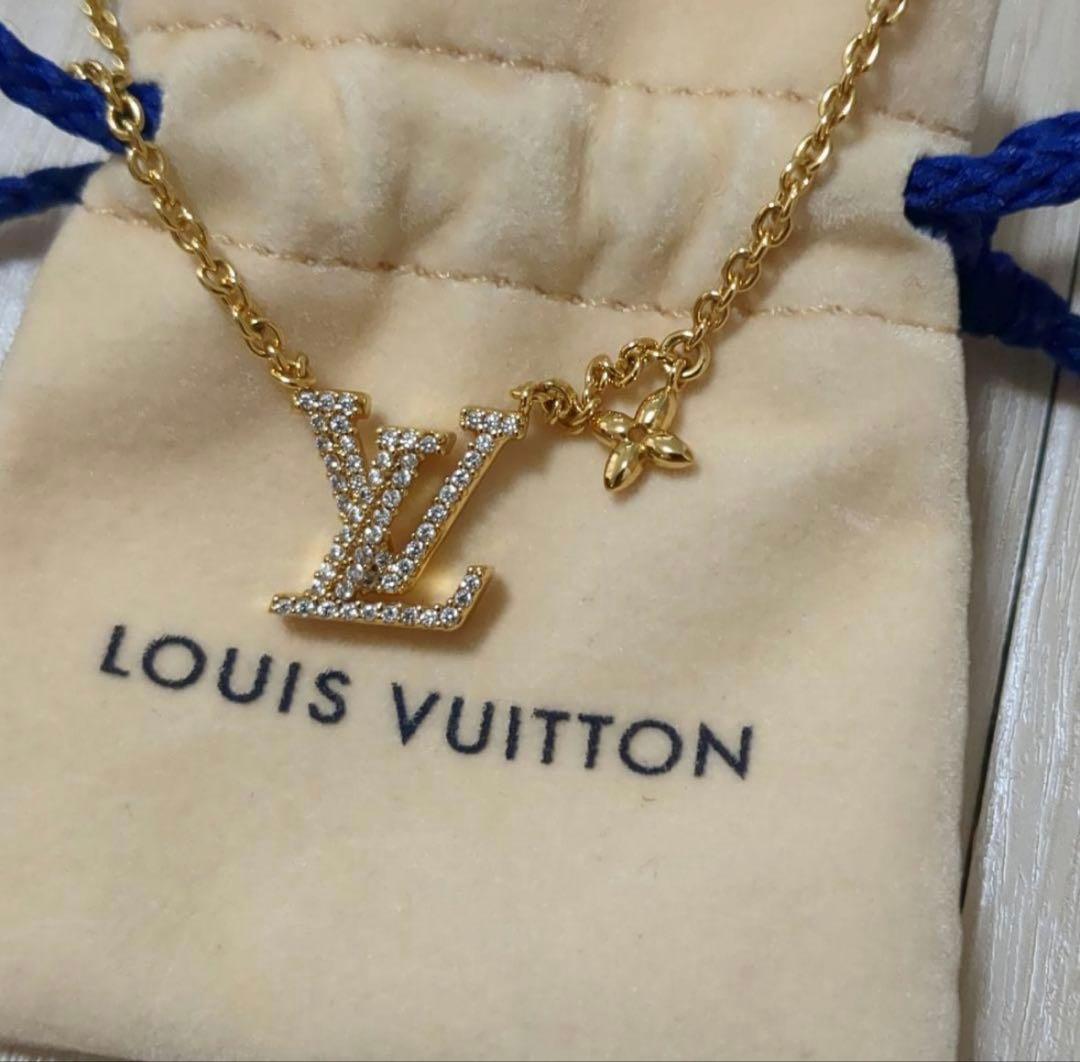 LOUIS VUITTON ネックレス LV アイコニック