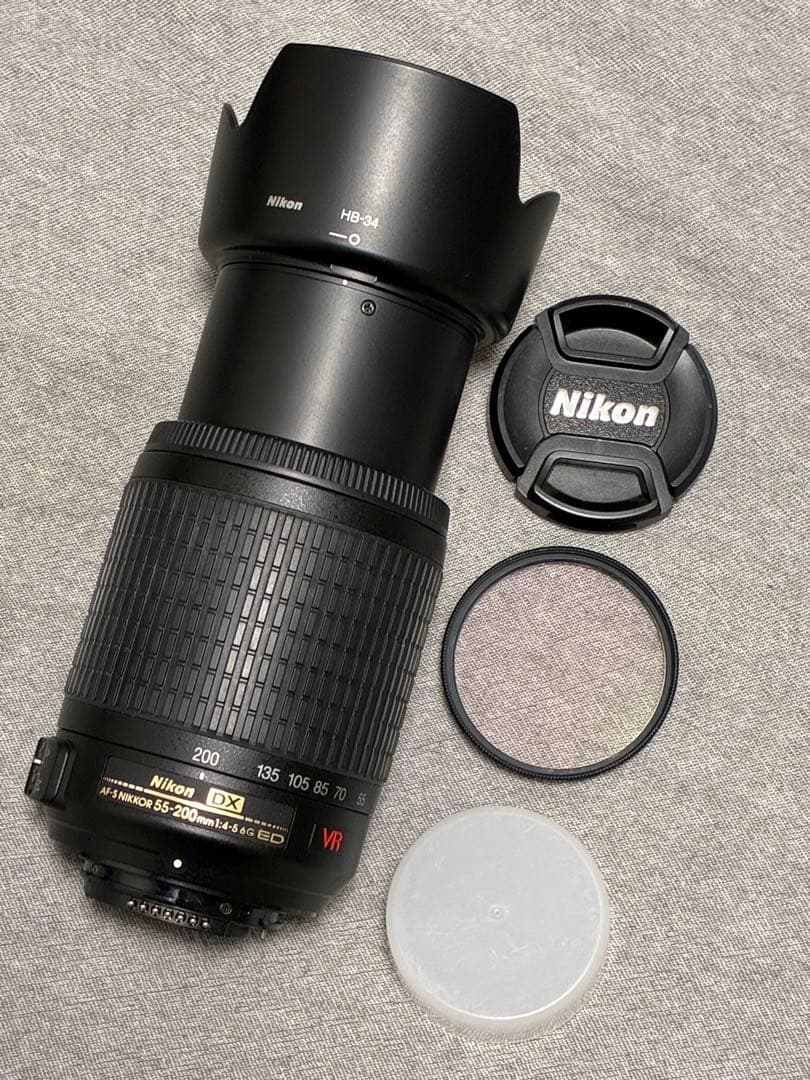 ⭐️美品⭐️ Nikon 55-200mm f/4-5.6G ED VR 望遠レンズ