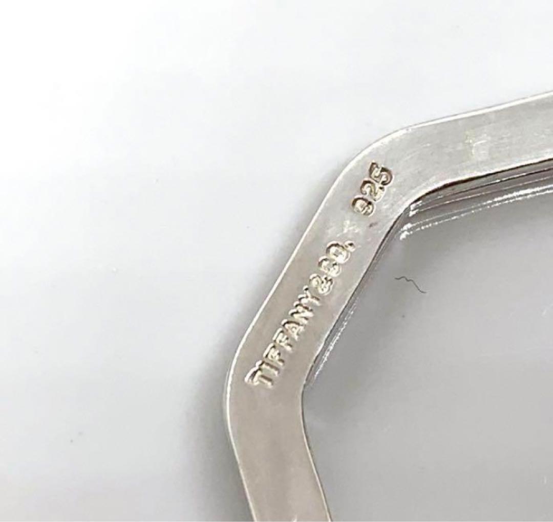 ティファニー　八角形　希少　レア　キーリング