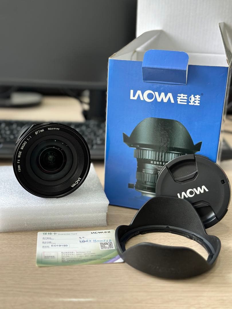 レンズ(単焦点) LAOWA 15mm F4 Wide Macro E - Mount