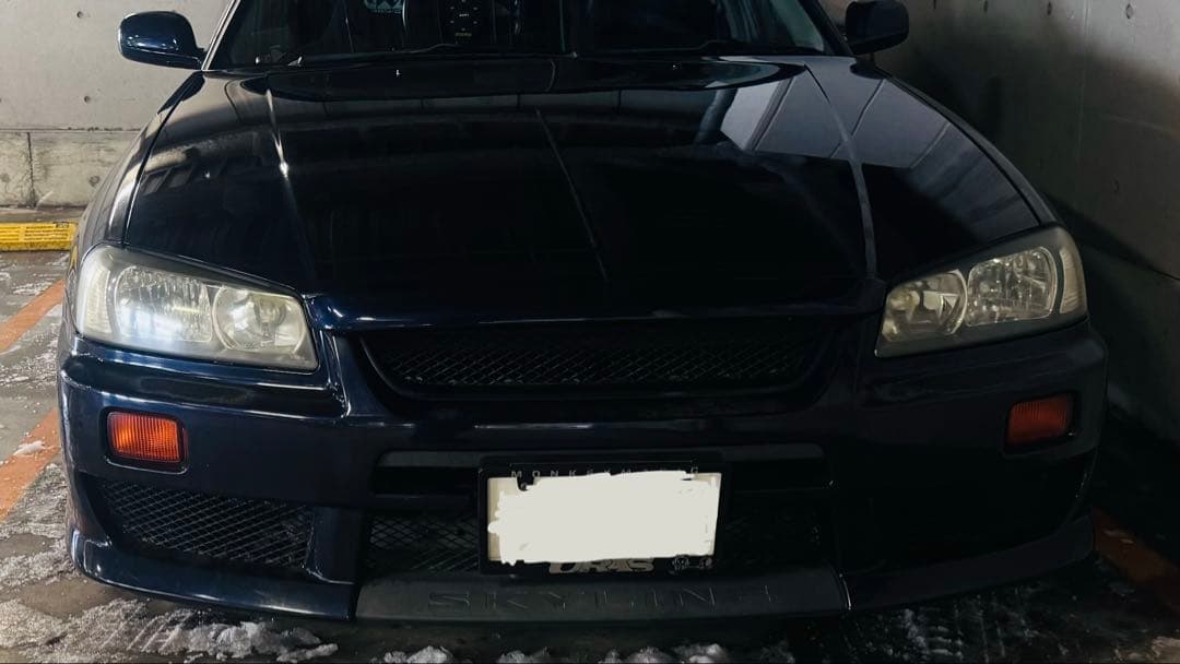 ばぶ】er34 アルティア フロントバンパー